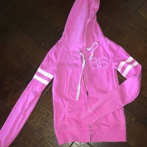 PINK Victoria secret zip up hoodie!